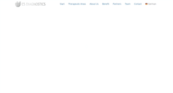 Desktop Screenshot of cs-diagnostics.com